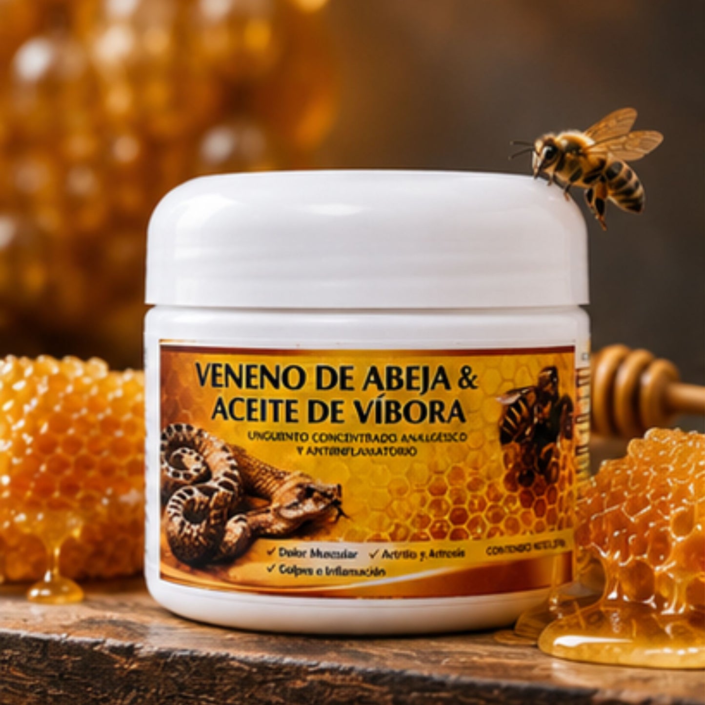 VENENO DE ABEJA & ACEITE DE VÍBORA