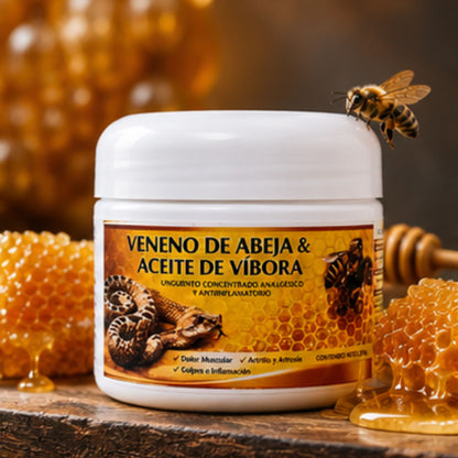 VENENO DE ABEJA & ACEITE DE VÍBORA