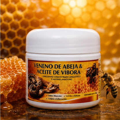 VENENO DE ABEJA & ACEITE DE VÍBORA