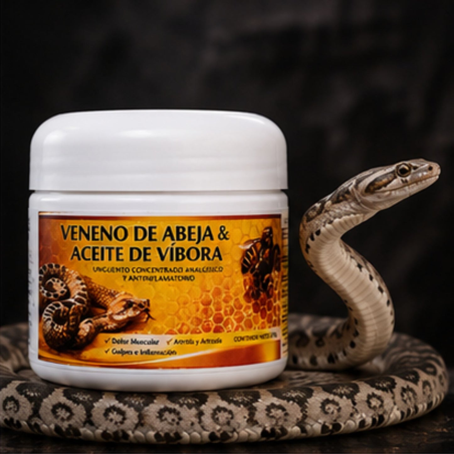 VENENO DE ABEJA & ACEITE DE VÍBORA