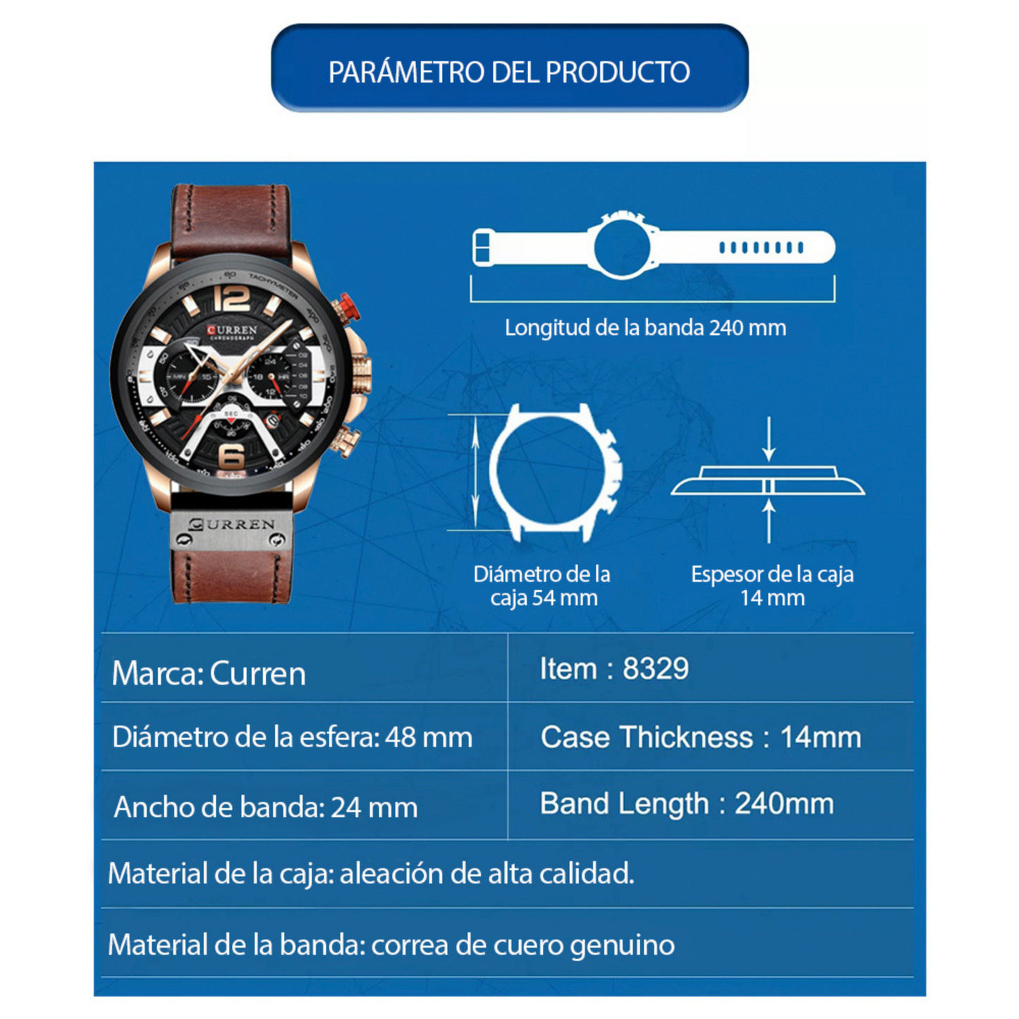 Reloj Curren 8329