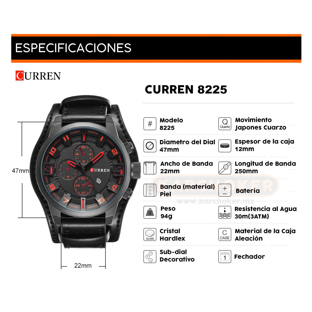 Reloj Curren 8225